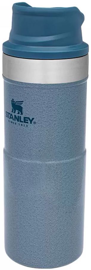 

Термокружка Stanley Classic Trigger Action, 350мл, корпус сталь/колба сталь, голубой (10-09848-048), Classic Trigger Action