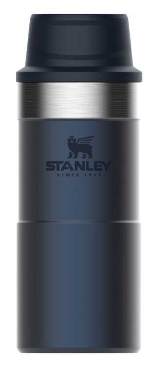 

Термокружка Stanley Classic Trigger Action, 350мл, корпус сталь/колба сталь, синий (10-09848-009), Classic Trigger Action