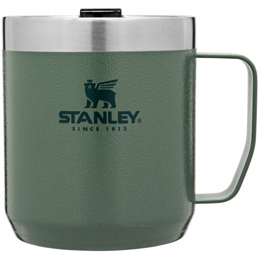 Термокружка Stanley Classic, 350мл, корпус сталь/колба сталь, зеленый (10-09366-005)