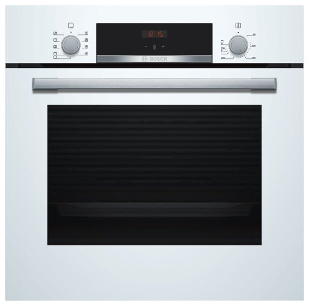 

Духовой шкаф электрический Bosch Serie 4 HBF534EW0R, белый (HBF534EW0R), HBF534EW0R