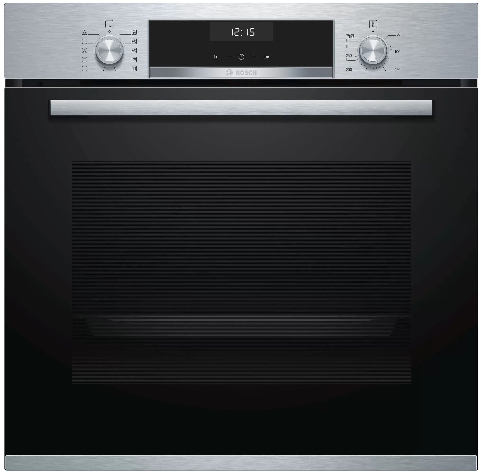 

Духовой шкаф электрический Bosch Serie 6 HBG517ES0R, серебристый (HBG517ES0R), HBG517ES0R