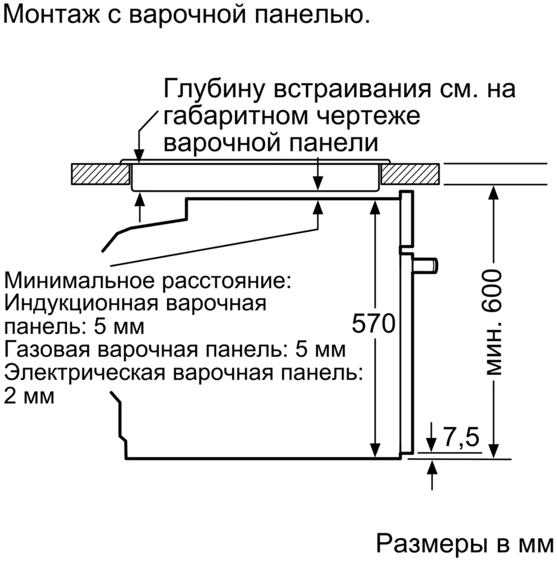 Духовой шкаф bosch hbg538es6r