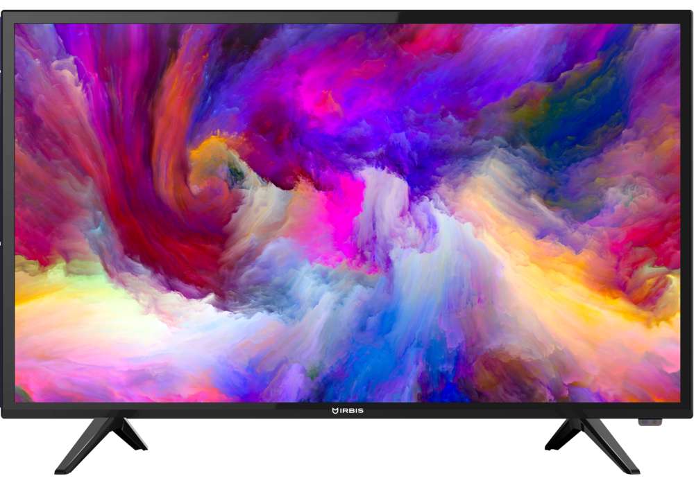

Телевизор 31.5" IRBIS 32H1YDX150BS2, HD, 1366x768, DVB-T /T2 /C, HDMIx2, USBx2, WiFi, Smart TV, черный (32H1YDX150BS2), 32H1YDX150BS2