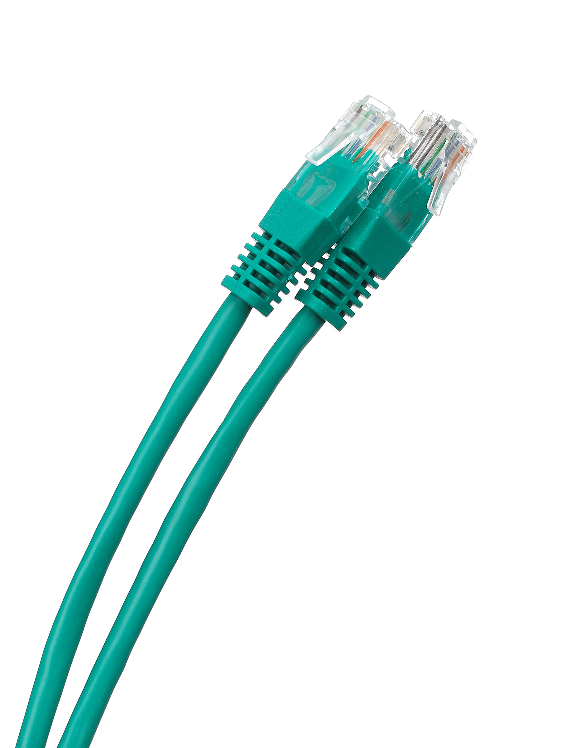 Патч-корд UTP кат.5e, 3м, RJ45-RJ45, зеленый, Aopen/Qust (ANP511_3M_G)