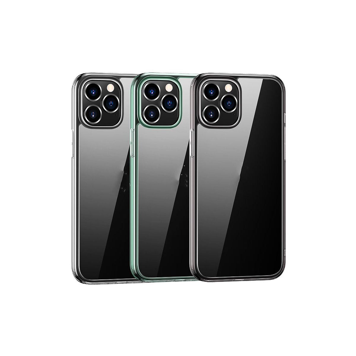 

Чехол-накладка Usams Minni Series US-BH612 для смартфона Apple iPhone 12/12 Pro, TPU, черный