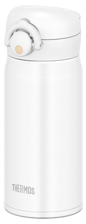 

Термокружка THERMOS JNR-351, 350мл, корпус сталь/колба сталь, белый (370112), JNR-351