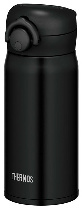 

Термокружка THERMOS JNR-351, 350мл, корпус сталь/колба сталь, черный (370068), JNR-351
