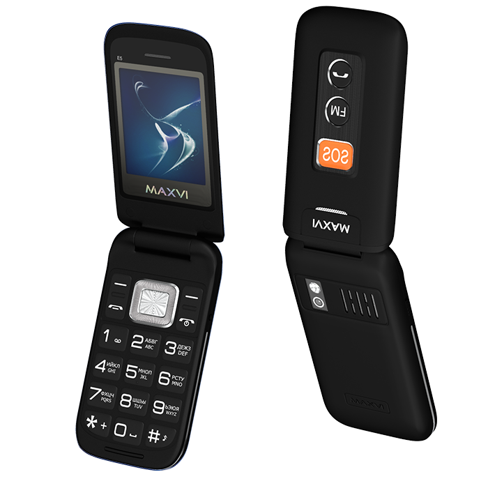 

Мобильный телефон MAXVI E5, 2.4" 240x320 TFT, MediaTek MTK6261D, 32Mb RAM, 32Mb, BT, 1xCam, 2-Sim, 1500mAh, micro-USB, черный, E5
