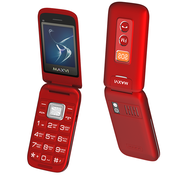 

Мобильный телефон MAXVI E5, 2.4" 240x320 TFT, MediaTek MTK6261D, 32Mb RAM, 32Mb, BT, 1xCam, 2-Sim, 1500 мА·ч, micro-USB, красный, E5