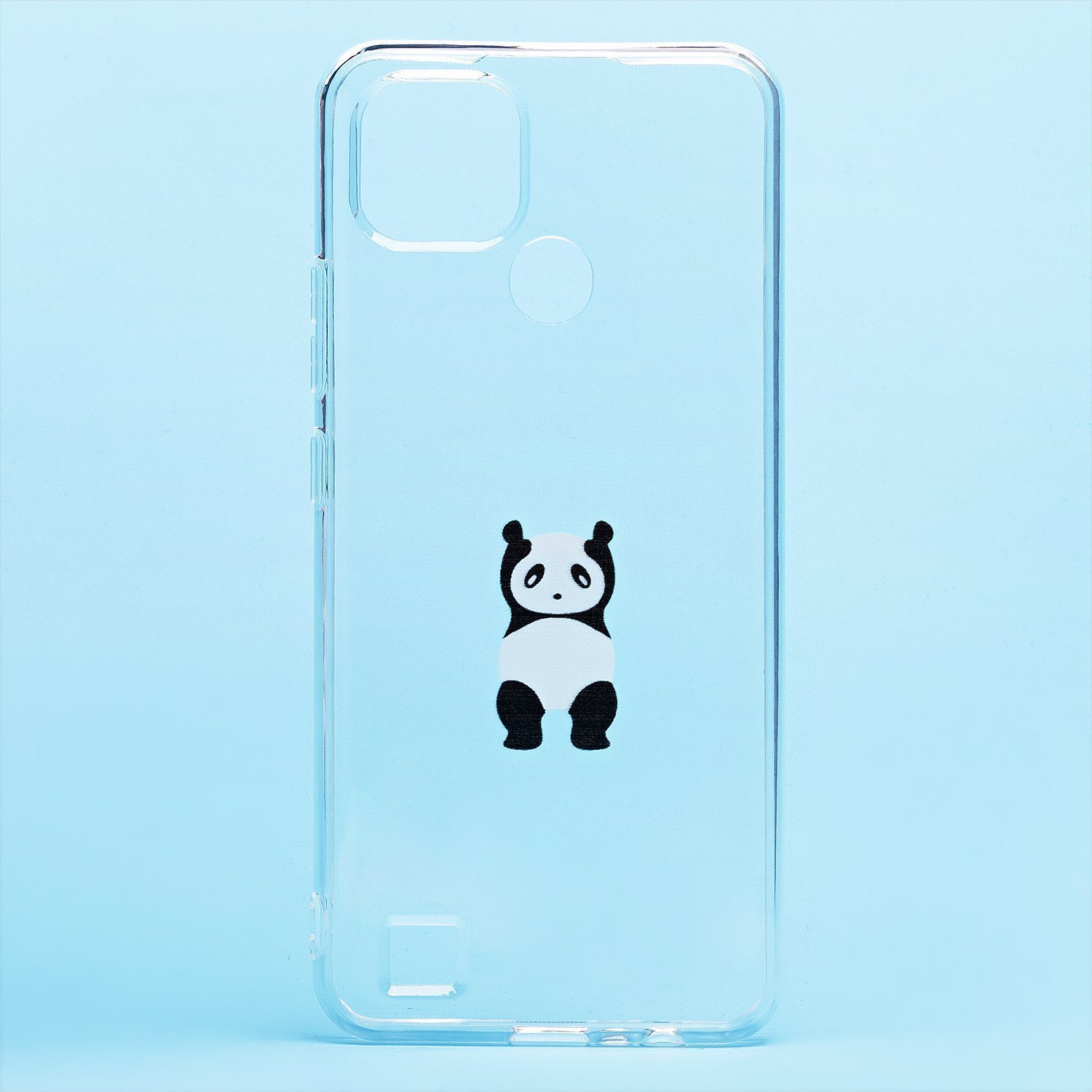 

Чехол-накладка SC270 для смартфона Realme C21, силикон, прозрачный/принт (204873)
