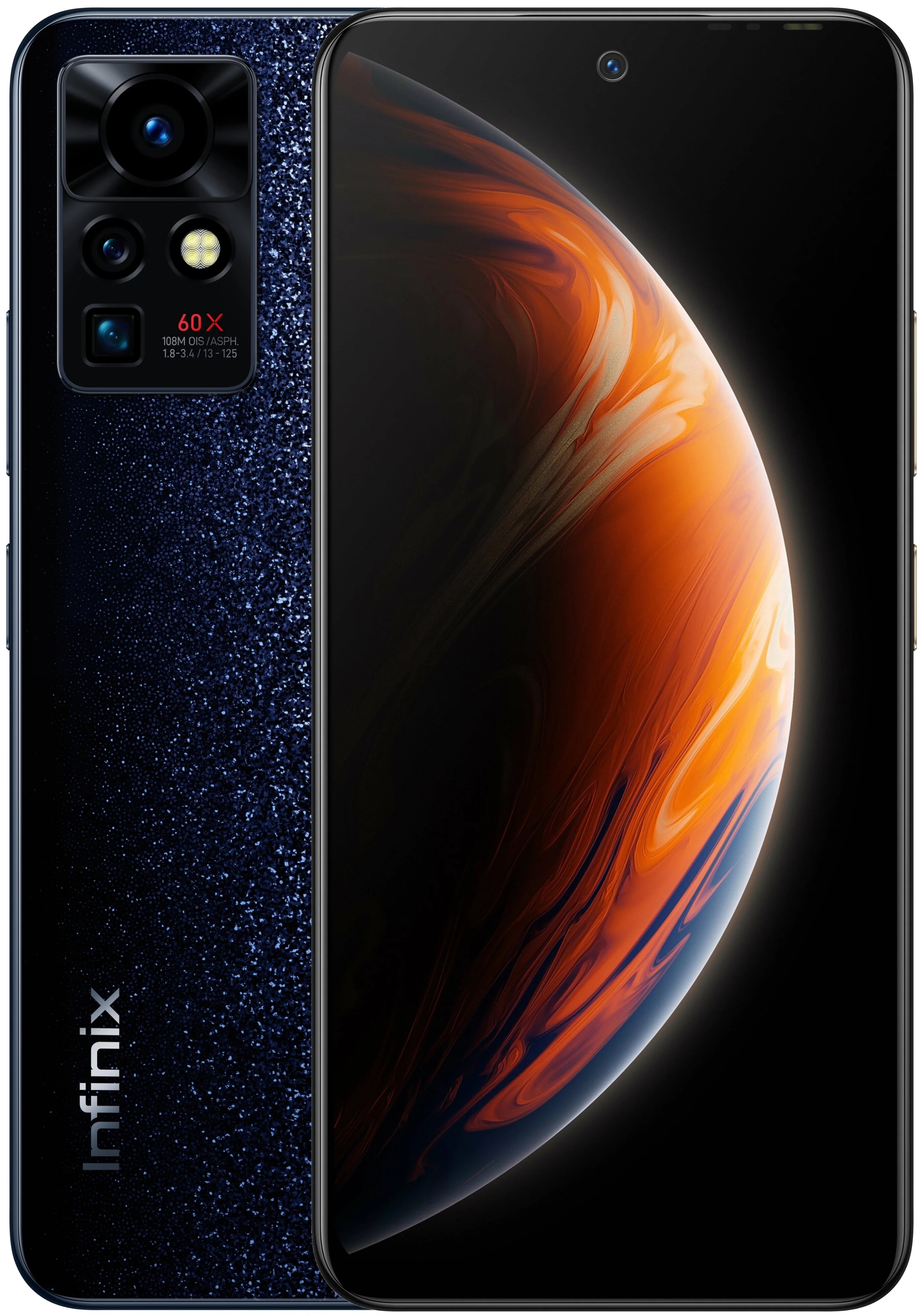 

Смартфон Infinix Zero X pro, 6.67" 1080x2400 AMOLED, MediaTek Helio G95, 8Gb RAM, 128Gb, 3G/4G, Wi-Fi, BT, 3xCam, 2-Sim, 4500mAh, USB Type-C, Android 11, черный (10026620), Zero X pro