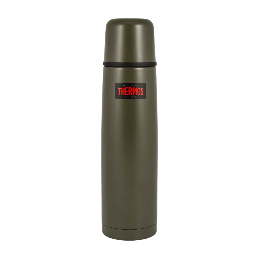 

Термос THERMOS FBB 1000AG, 1л, корпус сталь/колба сталь, зеленый (673473), FBB 1000AG