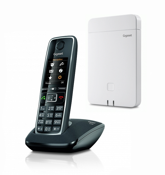 

VoIP-телефон Gigaset N670IP PRO + C530H PRO, 8 линий, 8 SIP-аккаунтов, цветной дисплей, DECT, PoE, черный (S30852-H2734-S301), N670IP PRO + C530H PRO