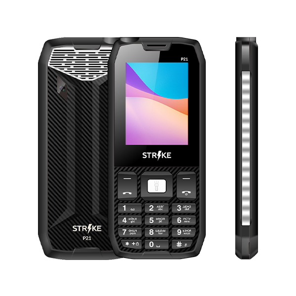 

Мобильный телефон Strike P21, 2.4" 320x240 TFT, 32Mb RAM, 32Mb, BT, 2-Sim, 1800 мА⋅ч, micro-USB, черный/белый, P21