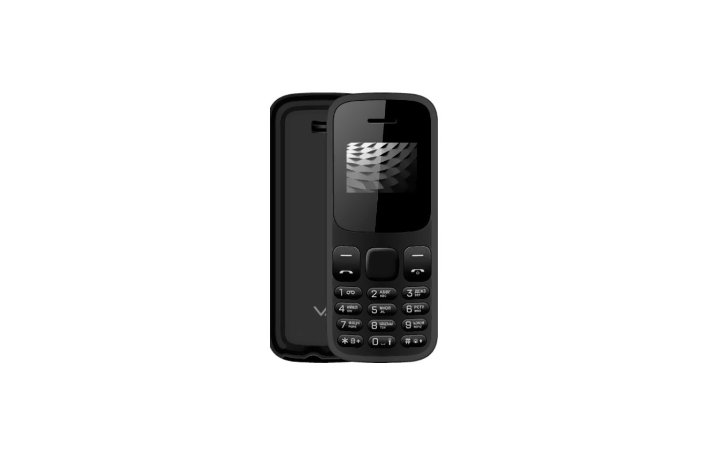 

Мобильный телефон VERTEX M114, 1.44" 64x96 TFT, 32Mb RAM, 32Mb, 2-Sim, 600 мА·ч, micro-USB, черный, M114