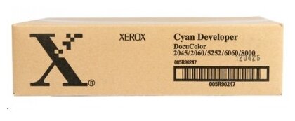 

Девелопер Xerox оригинальный для DocuColor 2045/2060/6060, голубой, пакет, 740г (005R90247), 0