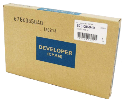

Девелопер Xerox оригинальный для WC 7525/7530/7535/7545/7830/7835/7845/7855, голубой, пакет (675K85040)