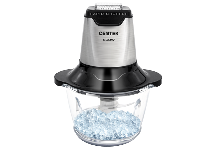 

Измельчитель Centek CT-1392, 600Вт, черный/серебристый, CT-1392