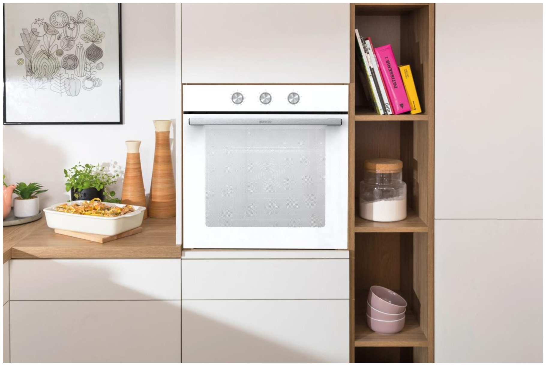 Духовой шкаф gorenje bo71sy2w белый