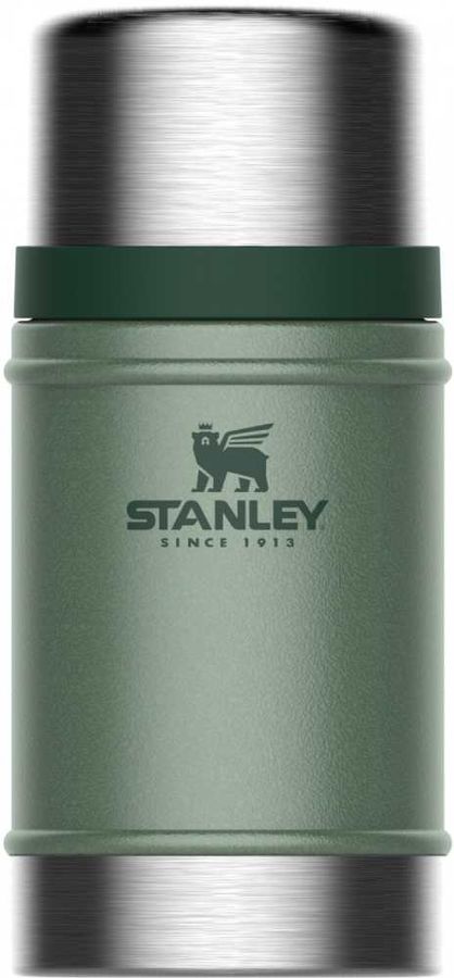 

Термос для еды Stanley The Legendary Classic Food Jar, 700 мл, корпус сталь/колба сталь, зеленый (10-07936-003), The Legendary Classic Food Jar