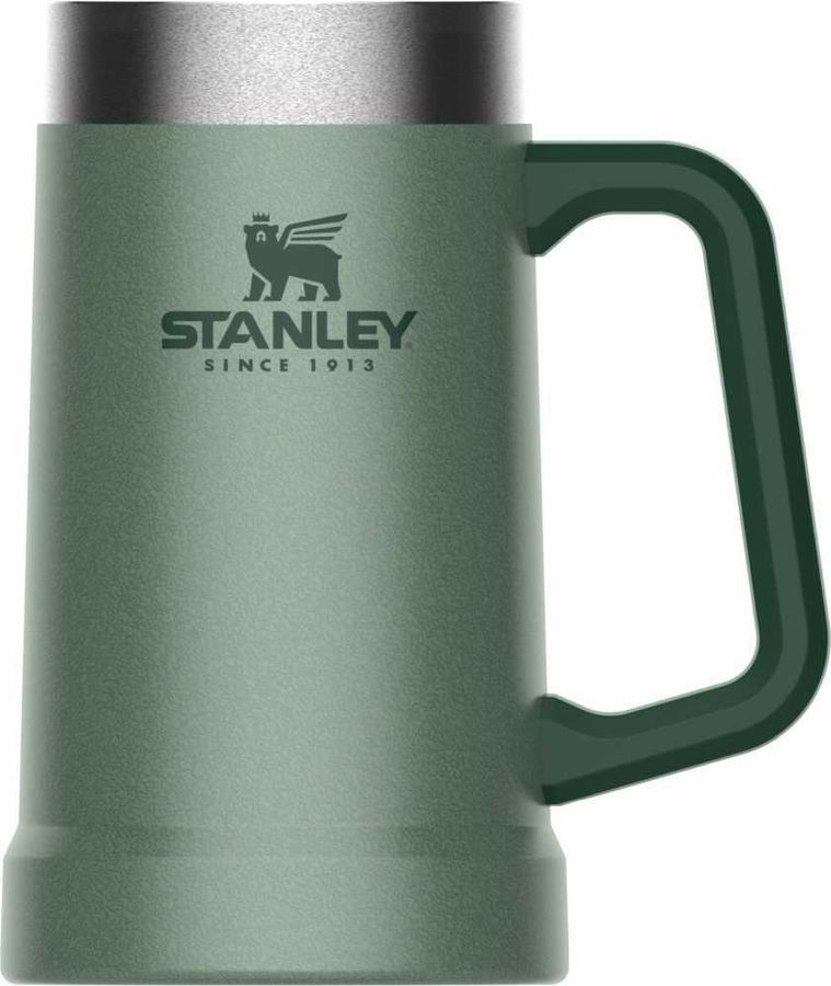 

Термокружка Stanley Adventure Vacuum Stein, 700мл, корпус сталь/колба сталь, зеленый (10-02874-033), Adventure Vacuum Stein