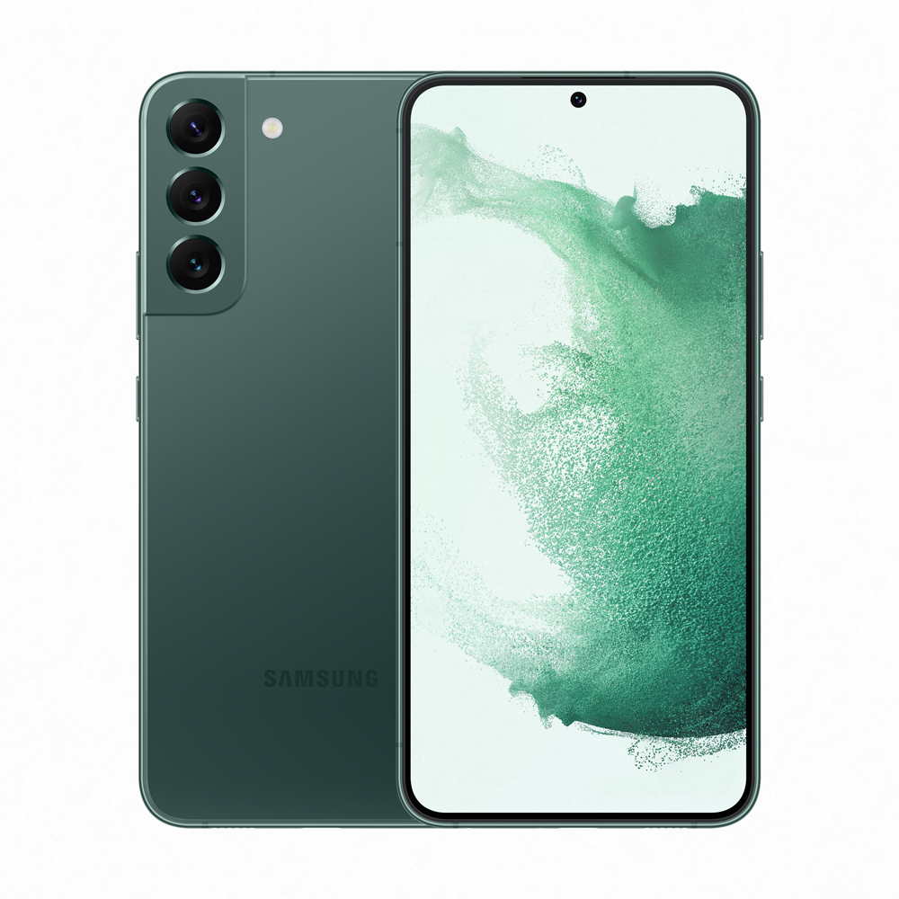 

Смартфон Samsung Galaxy S22+, 6.6" 2340x1080 Dynamic AMOLED 2X, Exynos 2200, 8Gb RAM, 256Gb, 3G/4G/5G, NFC, Wi-Fi, BT, 3xCam, 2-Sim, 4500mAh, USB Type-C, Android 12, зеленый (SM-S906BZGGSER), Galaxy S22+