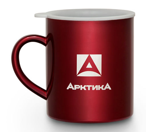 

Термокружка АРКТИКА 802-200, 200мл, корпус сталь/колба сталь, красный (802-200/RED), 802-200