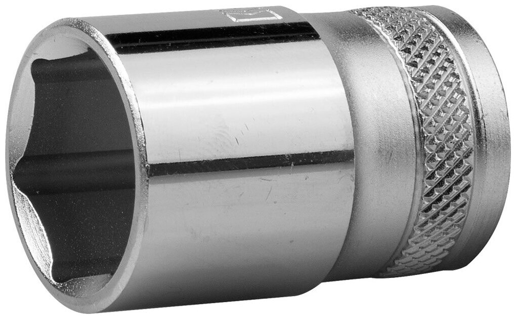 

Головка торцевая Kraftool INDUSTRIE QUALITAT, глубокая, шестигранная, 18мм, 1/2", высота 38мм (27805-18_z01)