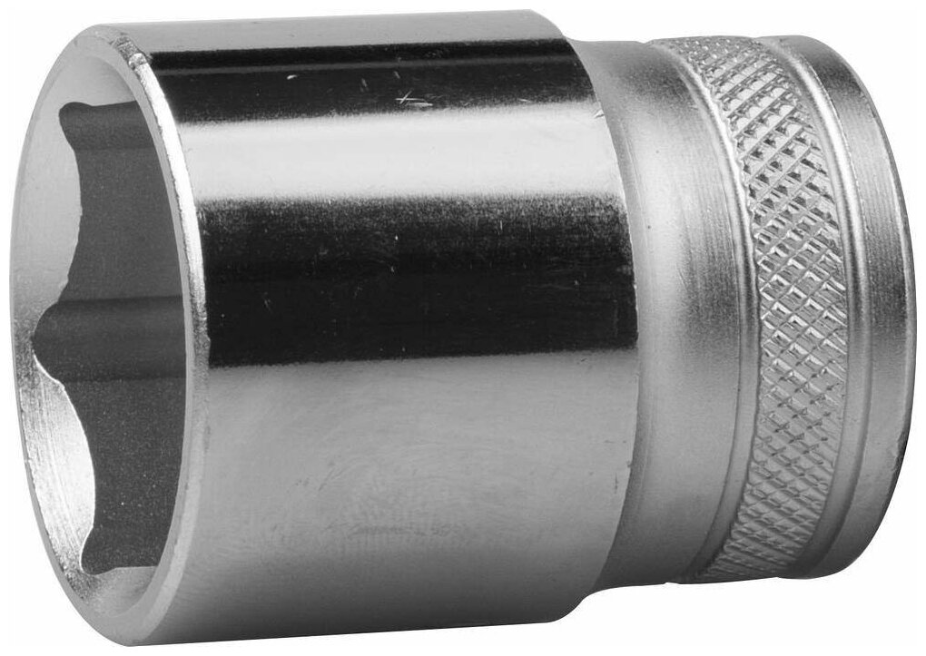 

Головка торцевая Kraftool INDUSTRIE QUALITAT, глубокая, шестигранная, 24мм, 1/2", высота 38мм (27805-24_z01)
