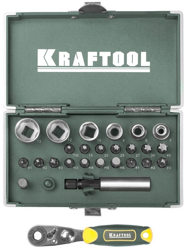 Набор бит Kraftool (26065-H26)