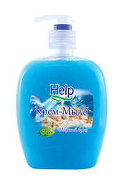 

Жидкое мыло Help морской бриз, антибактериальное, 300г, 1шт. (5-0379), 0