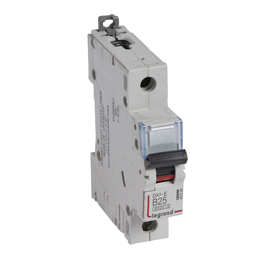 

Выключатель автоматический Legrand DX3-E однополюсный (1P/1П) 25А B 6kA/10kA (407209)