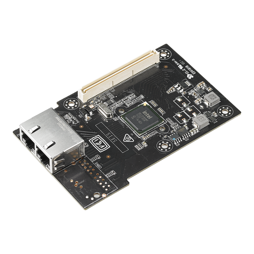 Сетевой модуль ASUS MCI-1G/350-2T, 2xRJ-45, 1 Гб/с
