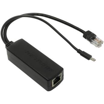 

PoE-сплиттер ORIENT POE-485RU, 802.3af, до 100, 100 Мбит/с, 3A - 5V, PoE: 48V, для IP-устройств (POE-485RU), POE-485RU
