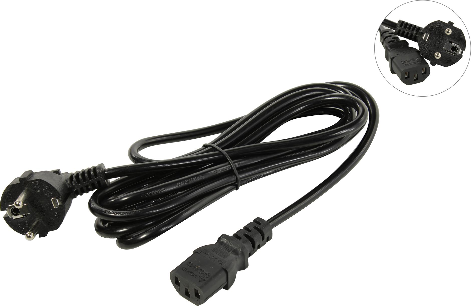 Кабель питания 5bites Schuko (Euro)(M)-IEC-320-C13, 3 м PC205-30A