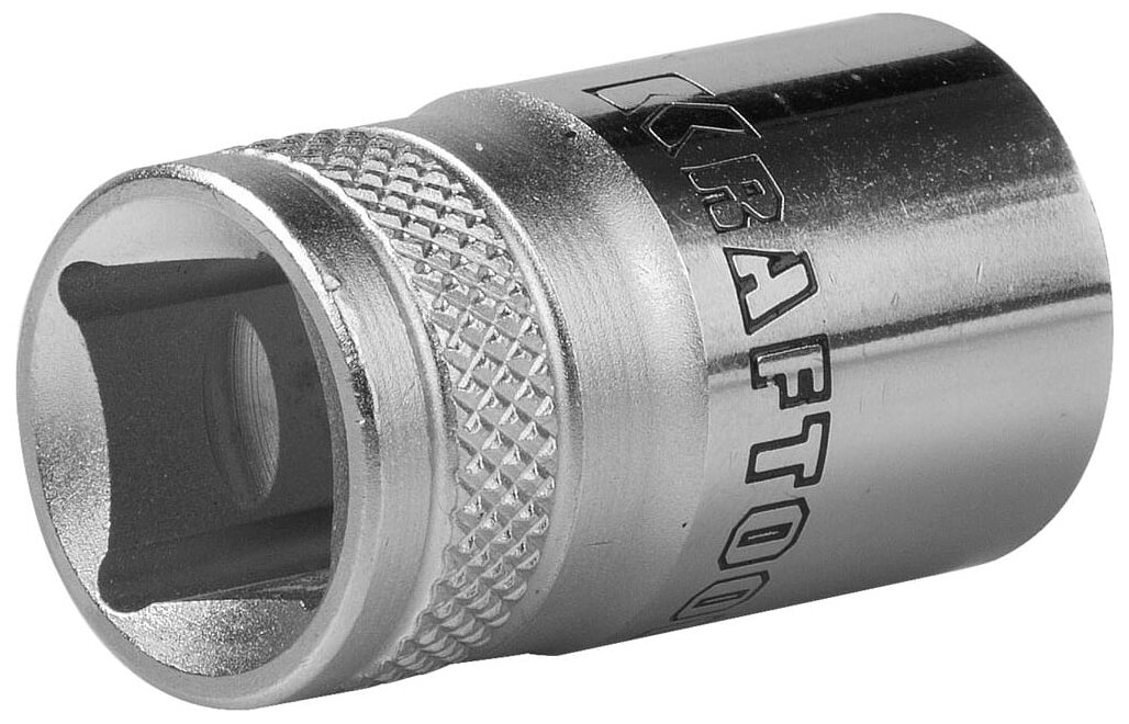 

Головка торцевая Kraftool INDUSTRIE QUALITAT, шестигранная, 15мм, 1/2", высота 38мм (27801-15_z01)