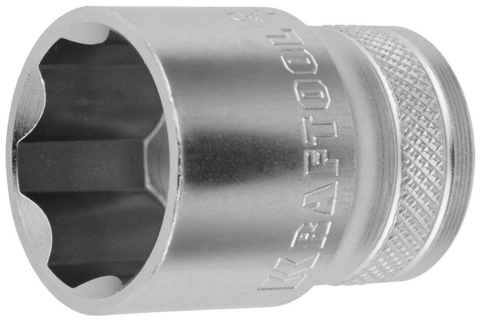 

Головка торцевая Kraftool INDUSTRIE QUALITAT, шестигранная, 22мм, 1/2", высота 38мм (27801-22_z01)