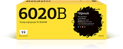 

Картридж лазерный T2 TC-X6020B (106R02763), черный, 2000 страниц, совместимый для Xerox Phaser 6020/6022/WorkCentre 6025/6027