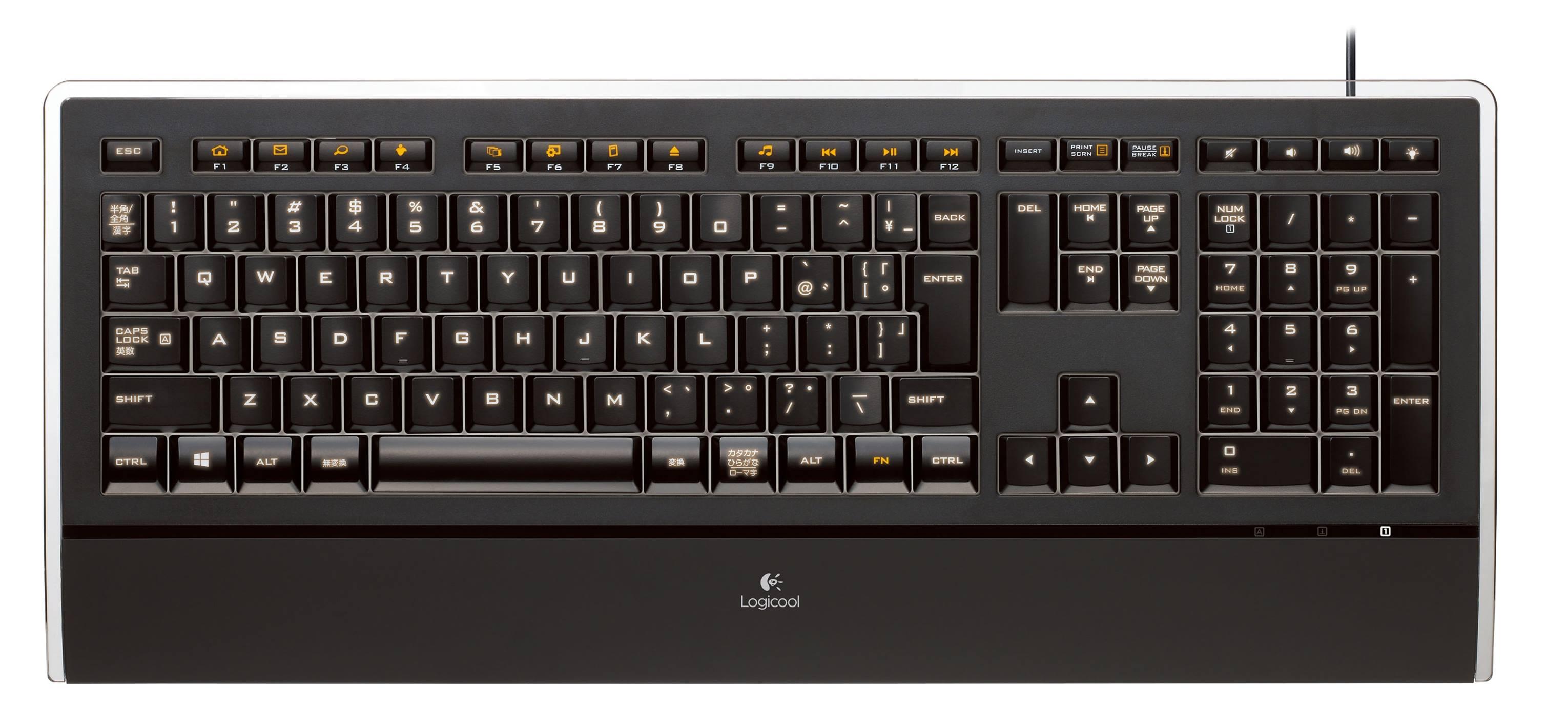 Клавиатура Logitech illuminated Keyboard k740