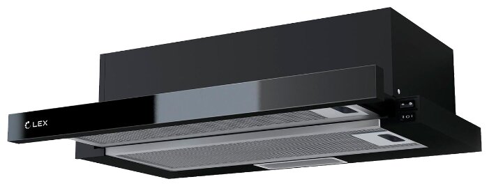 

Вытяжка встраиваемая Lex Hubble G 2M 600, черный (CHAT000057), G 2M 600
