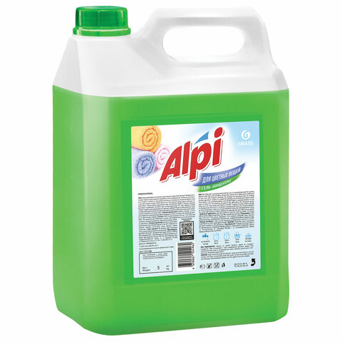 

Гель для стирки GRASS ALPI, 5 кг (125186)