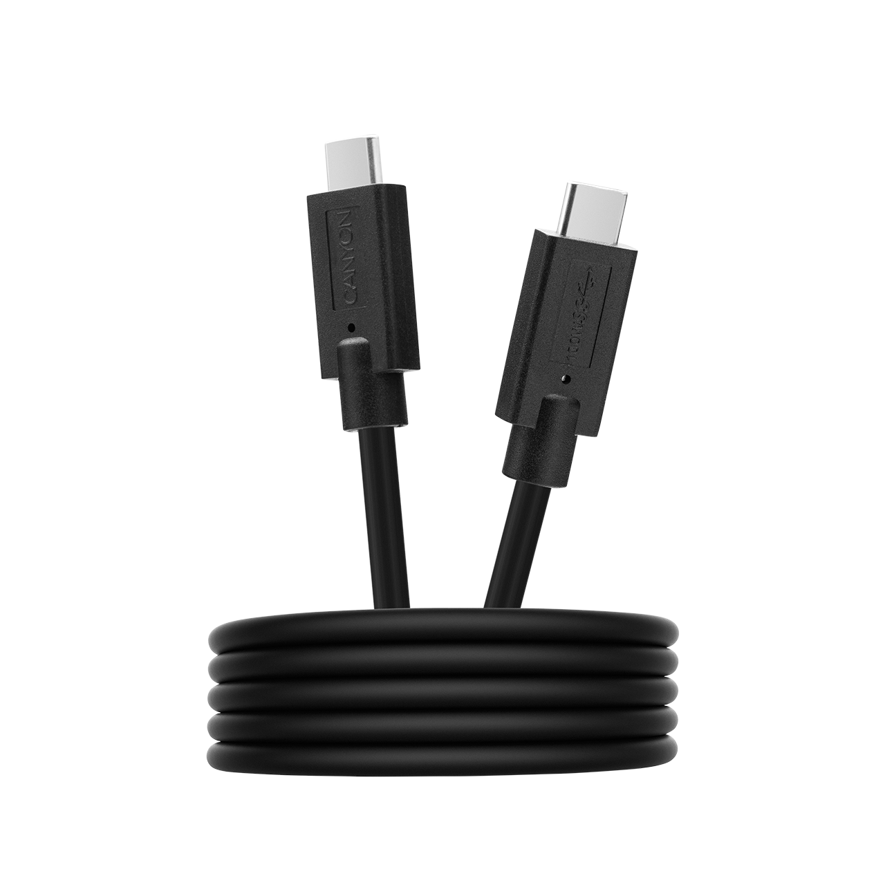Кабель USB Type-C(m)-USB Type-C(M), 1.2 м, черный Canyon CNS-USBC9B (CNS-USBC9B)