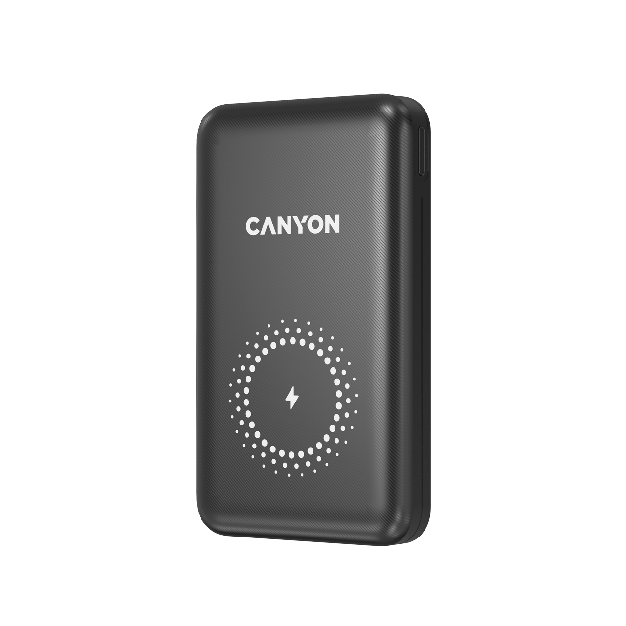 

Портативный аккумулятор (Powerbank) Canyon PB-1001, 10000 мА·ч, 1xUSB, 3А, Type-C, QC, PD, QI, черный (CNS-CPB1001B), PB-1001