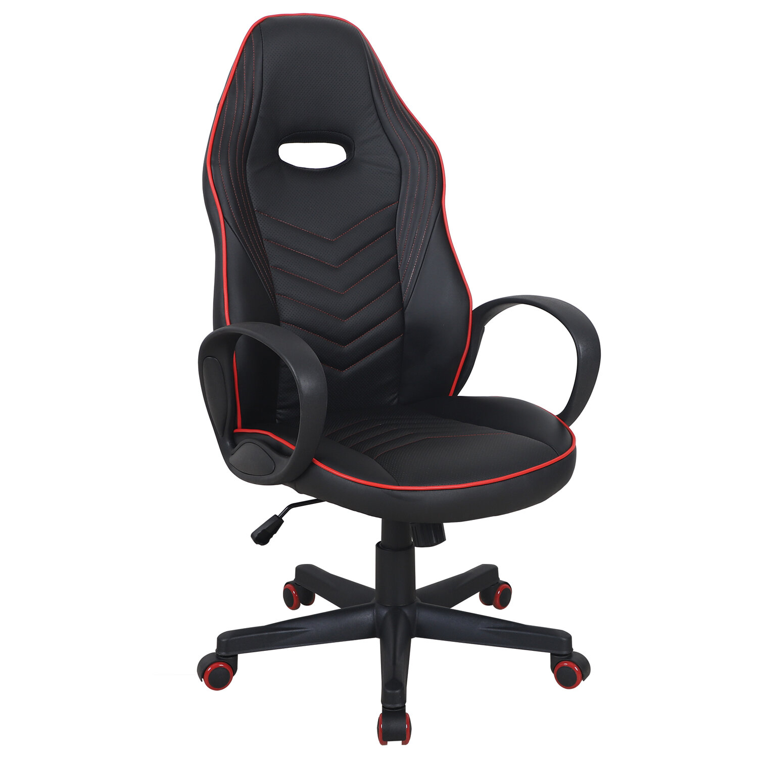 

Кресло игровое Brabix Flame GM-004, черный/красный (532499), GM-004
