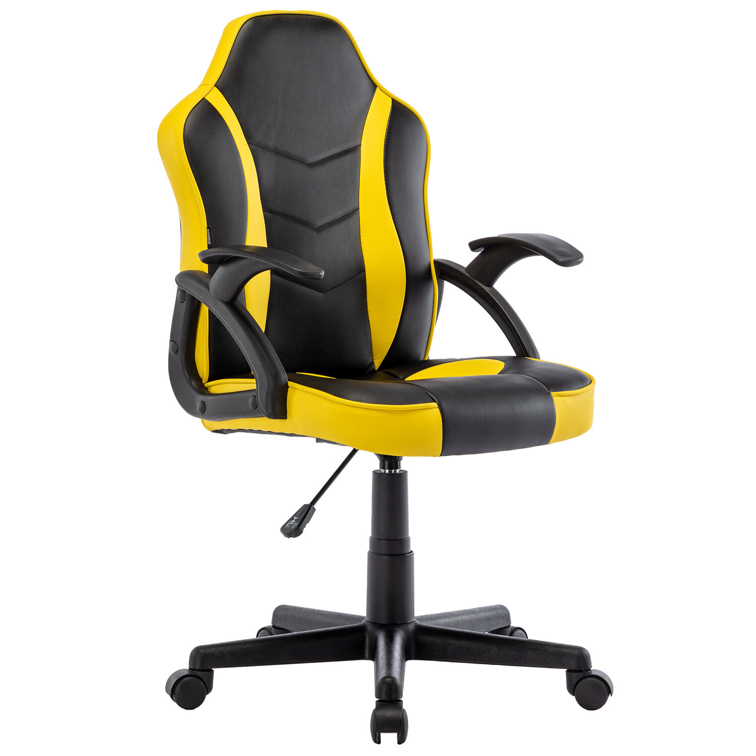 

Кресло игровое Brabix Shark GM-203, черный/желтый (532514), GM-203