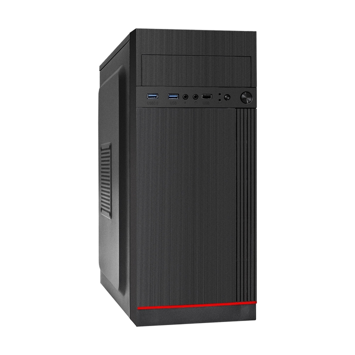 Корпус ExeGate AA-442U2-AA350, ATX, Midi-Tower, 2xUSB 3.0, черный, 350 Вт (EX290178RUS)