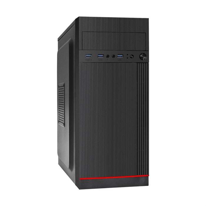 Корпус ExeGate AA-442U3-AA400, ATX, Midi-Tower, 3xUSB 3.0, черный, 400 Вт (EX290191RUS)