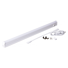 Светильник линейный 14 Вт, 4000K, 1260лм, 1.18 м x 2.3 см x 3.8 см, JazzWay T5i