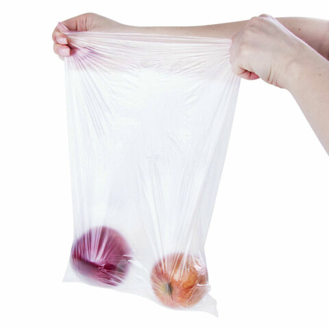 Пакет фасовочный для пищевой продукции Лайма, 24смx37см, 8мкм, 500шт. (605952), цвет прозрачный - фото 1