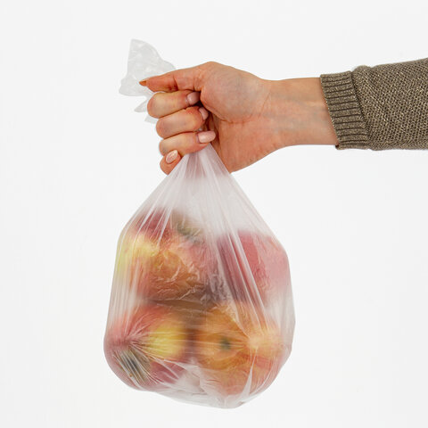 Пакет фасовочный для пищевой продукции Лайма, 24смx40см, 16мкм, 100шт. (606711), цвет прозрачный - фото 1